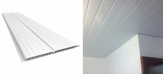 Cielorraso PVC 7mm x 200mmx4m Blanco 